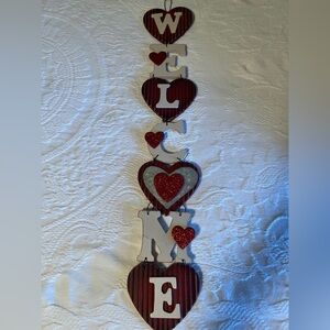 Valentine Welcome Wall Art
